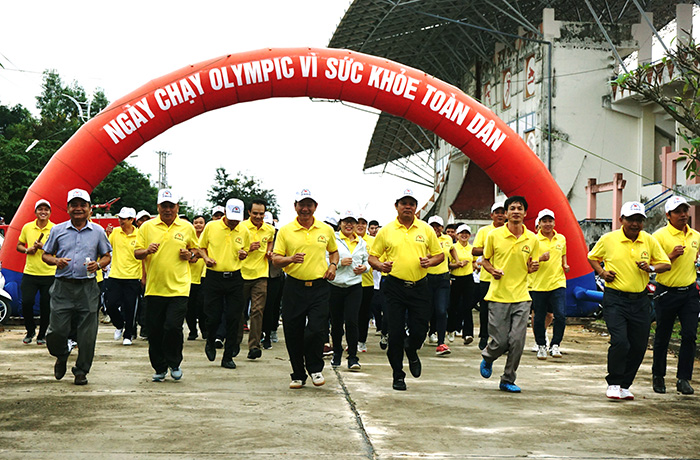 Lễ phát động Ngày chạy Olympic vì sức khỏe toàn dân 2020
